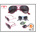 Plegable hasta gafas de sol de metal para la venta de moda unisex y caliente (40364)